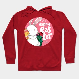 Happy Easter. Cute Easter Bunny design Hoodie